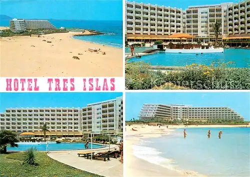 AK / Ansichtskarte Corralejo_Fuerteventura_ES Hotel Tres Islas Diversas vistas 