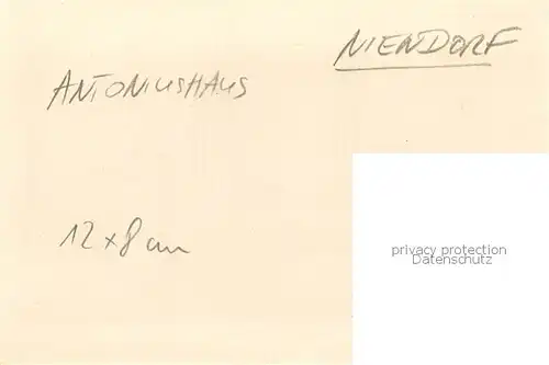 AK / Ansichtskarte Niendorf__Ostseebad_Timmendorferstrand Antoniushaus Grosser Schlafsaal 