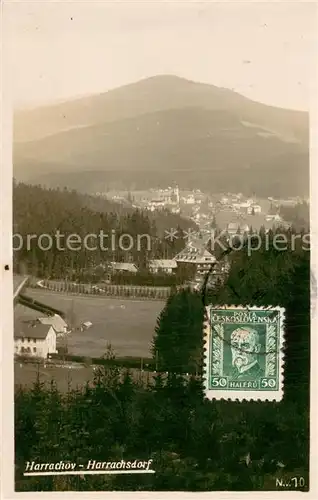 AK / Ansichtskarte Harrachsdorf_Harrachov Teilansicht Harrachsdorf Harrachov