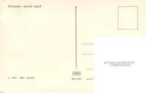 AK / Ansichtskarte Krkonose_CZ Janske Lazne 