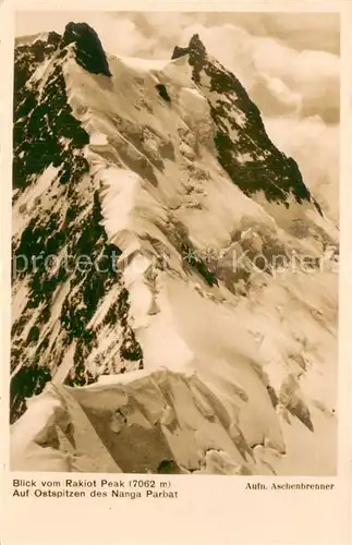 AK / Ansichtskarte Rakiot_Peak_7062m_Nanga_Parbat_Pakistan Ostspitzen d. Nanga PArbak 