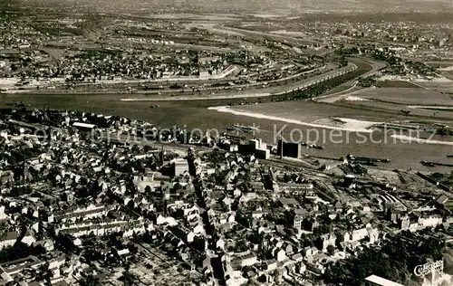 AK / Ansichtskarte Homberg_Niederrhein Fliegeraufnahme Panorama Homberg Niederrhein