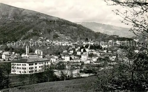 AK / Ansichtskarte Tesserete Panorama e Caserma Tesserete