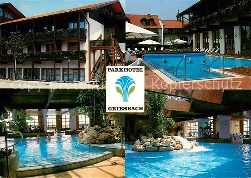AK / Ansichtskarte Bad_Griesbach_Rottal Parkhotel Swimming Pool Hallenbad Bad_Griesbach_Rottal