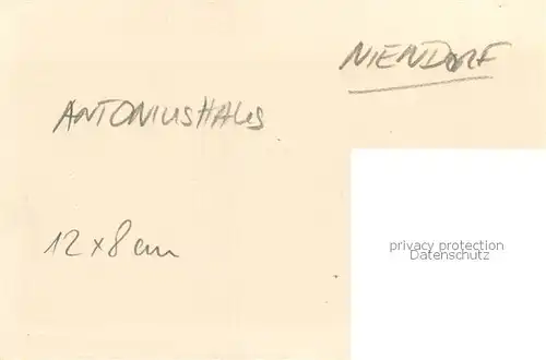 AK / Ansichtskarte Niendorf__Ostseebad_Timmendorferstrand Antoniushaus Waschraum 