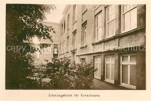 AK / Ansichtskarte Niendorf__Ostseebad_Timmendorferstrand Antoniushaus Erholungsheim fuer Erwachsene 