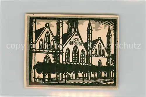 AK / Ansichtskarte Luebeck 75 Pf Schein Luebeck