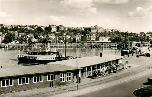 AK / Ansichtskarte Flensburg_DE Am Hafen 