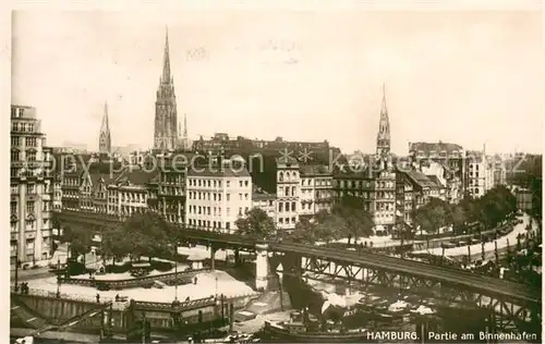 AK / Ansichtskarte Hamburg Partie am Binnenhafen Hamburg