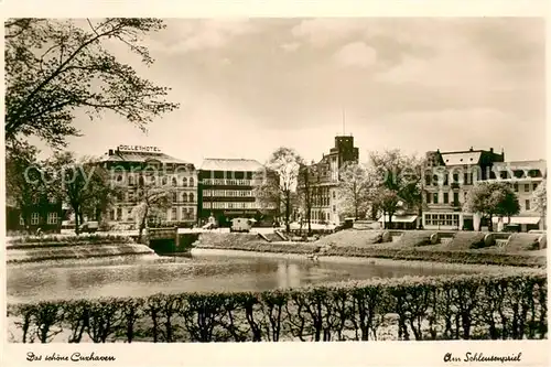 AK / Ansichtskarte Cuxhaven_Nordseebad Am Schleusenpriel Cuxhaven_Nordseebad