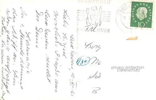 AK / Ansichtskarte Cuxhaven_Nordseebad An der Alten Liebe Strandhaus Doese Steubenhoeft Wattenfahrt Strandpartien Kugelbake Cuxhaven_Nordseebad