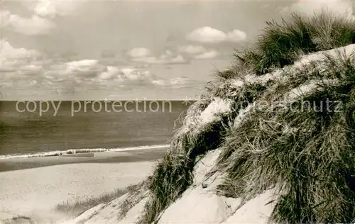 AK / Ansichtskarte Insel_Sylt Duenen und Meer Insel_Sylt