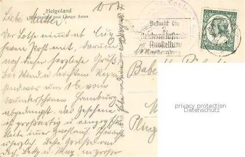 AK / Ansichtskarte Helgoland Nordspitze und Lange Anna Helgoland