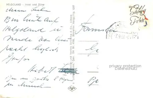 AK / Ansichtskarte Helgoland Insel und Duene Fliegeraufnahme Helgoland