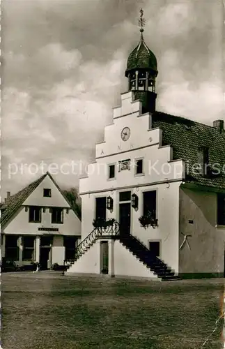 AK / Ansichtskarte Lingen_Ems Rathaus Lingen_Ems