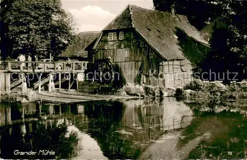 AK / Ansichtskarte Trittau Grander Muehle Trittau