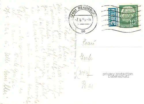 AK / Ansichtskarte Rendsburg Jungfernstieg Drehbruecke Hochbruecke Stadttheater Rendsburg