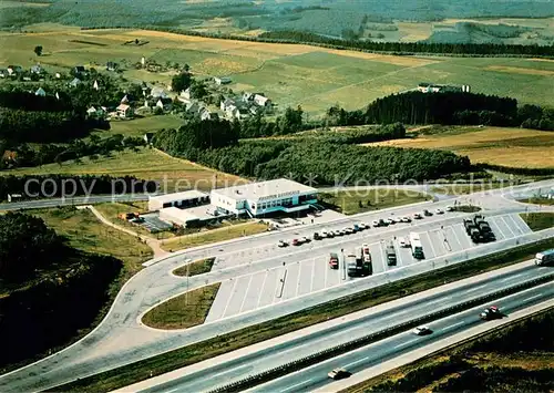 AK / Ansichtskarte Freudenberg_Westfalen Autobahn Raststaette Siegerland West Freudenberg_Westfalen