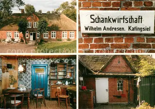 AK / Ansichtskarte Katingsiel Schankwirtschaft bei Oma Andresen Katingsiel