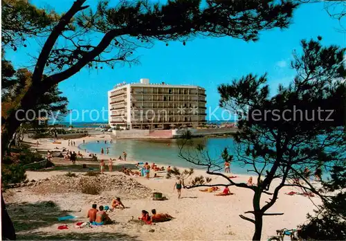 AK / Ansichtskarte Colonia_de_Sant_Jordi Plage Hotel Colonia_de_Sant_Jordi