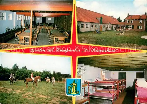 AK / Ansichtskarte Meijel Kampeerbos De Simonshoek Reiten Meijel