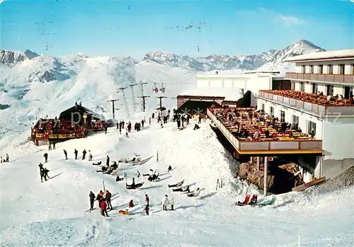 AK / Ansichtskarte Verbier Station et Restaurant des Ruinettes Wintersportplatz Alpen Verbier