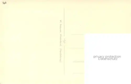 AK / Ansichtskarte Insel_Sylt Duenen Insel_Sylt