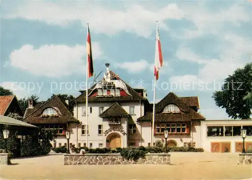 AK / Ansichtskarte Niendorf__Ostseebad_Timmendorferstrand Cafe Keese im Immenhof 