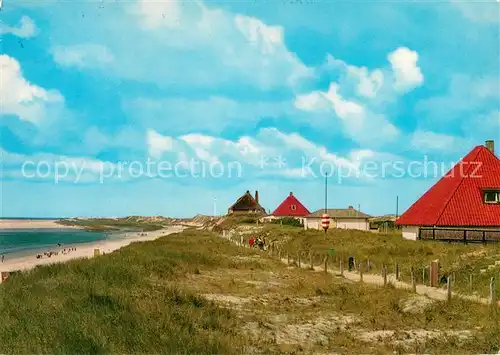 AK / Ansichtskarte Wittduen_Amrum Blick zum Kniepsand Wittduen Amrum