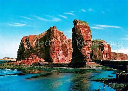 AK / Ansichtskarte Helgoland Nordspitze mit Lange Anna  Helgoland