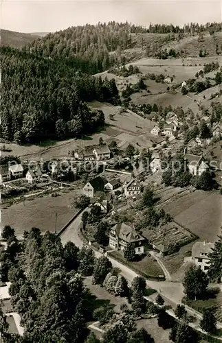 AK / Ansichtskarte Schoenmuenzach Fliegeraufnahme Gesamtansicht im Murgtal Schoenmuenzach