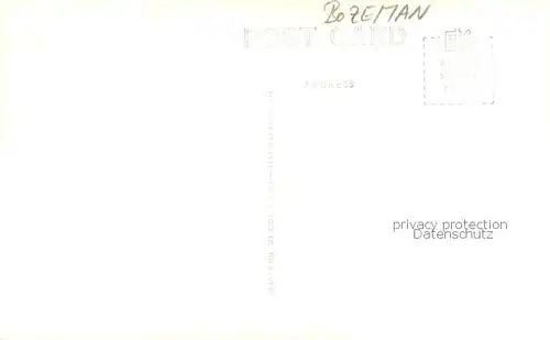 AK / Ansichtskarte Bozeman_Montana Post Office 