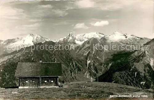 AK / Ansichtskarte Tirol_Region Sattelberghaus Aussenansicht Tirol Region