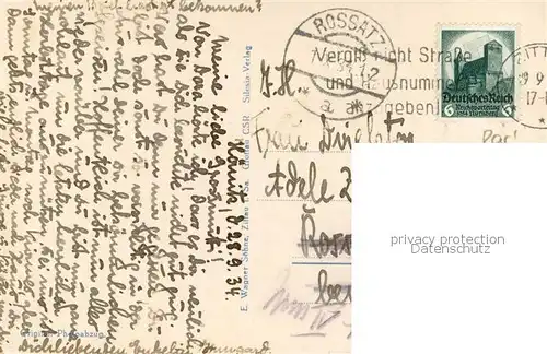 AK / Ansichtskarte Hoernitz_Zittau Gesamtansicht Hoernitz Zittau