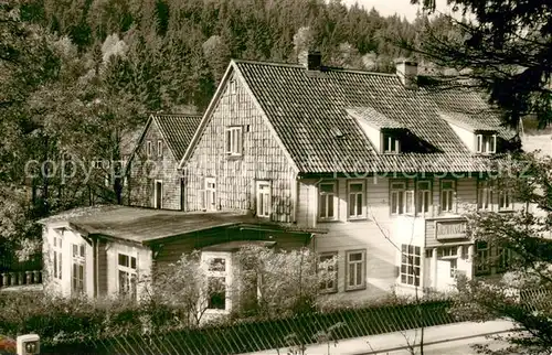 AK / Ansichtskarte Altenau_Harz Christl. Hospiz Stephansruh Aussenansicht Altenau Harz