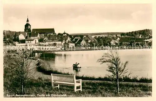 AK / Ansichtskarte Benneckenstein_Harz Partie am Gondelteich Benneckenstein_Harz