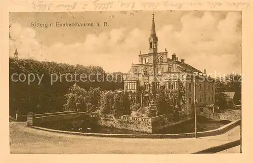 AK / Ansichtskarte Eimbeckhausen Rittergut Eimbeckhausen