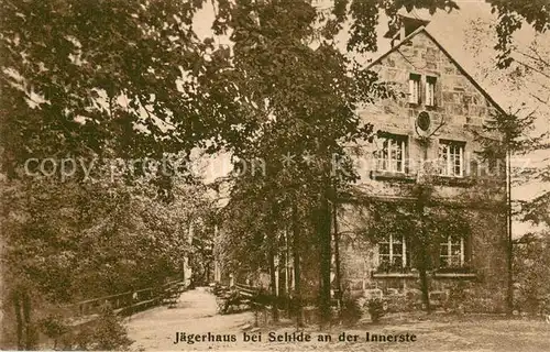AK / Ansichtskarte Sehlde_Leine_Hildesheim Jaegerhaus Aussenansicht 