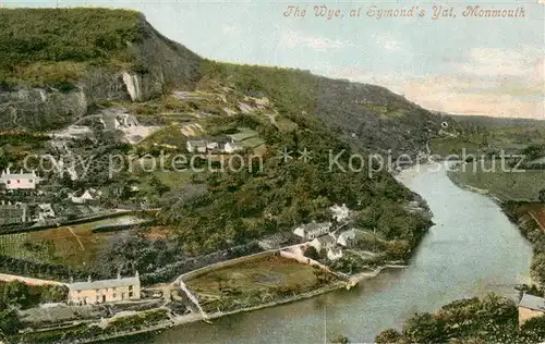 AK / Ansichtskarte Monmouth__UK The Wye at Symonds Yat 