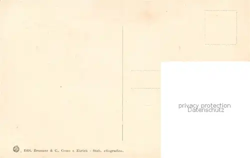 AK / Ansichtskarte Brunate_Como_IT Panorama 