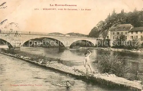 AK / Ansichtskarte Miramont de Comminges Le Pont Miramont de Comminges