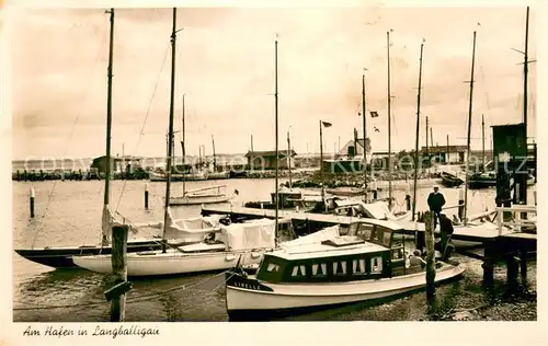 AK / Ansichtskarte Langballigau Hafen Ansicht Langballigau