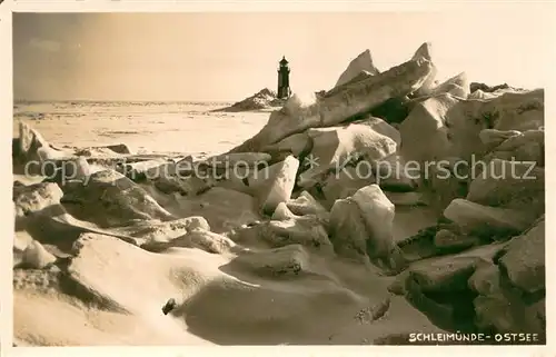 AK / Ansichtskarte Schleimuende Leuchtturm Schleimuende