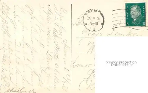 AK / Ansichtskarte Neustadt_Bremen Seefahrtschule m. Pipe Neustadt_Bremen