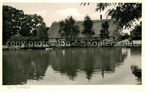 AK / Ansichtskarte Moorbeck Ausflugslokal Gut Morbeck am Wasser 