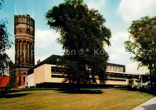 AK / Ansichtskarte Lueneburg Nordlandhalle mit Wasserturm Lueneburg