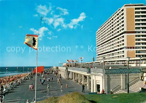 AK / Ansichtskarte Westerland_Sylt Kurpromenade Westerland_Sylt