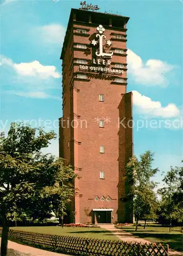 AK / Ansichtskarte Leer_Ostfriesland Neuer Wasserturm Leer_Ostfriesland
