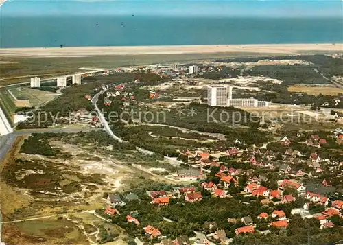 AK / Ansichtskarte St Peter Ording Fliegeraufnahme 