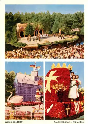 AK / Ansichtskarte Wiesmoor Freilichtbuehne Bluetenfest Wiesmoor